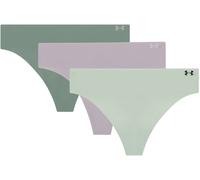 Under Armour Pure Stretch 3-Pack No Show Thong Mutande S multicolore