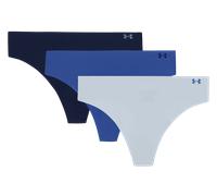 Under Armour Pure Stretch 3-Pack No Show Thong Mutande S multicolore