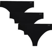 Mutande Under Armour Pure Stretch 3-Pack No Show Thong 1383893-001 Taglie S