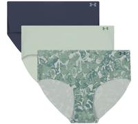 Under Armour Pure Stretch 3-Pack Printed No Show Hipster Mutande S