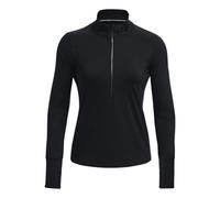 Under Armour Qualifier Run Half-Zip Manica Lunga Donna in nero, Taglia: XL