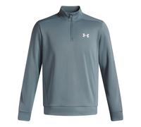 Maglia Armour Fleece® ¼ Zip da uomo Jasper Blu / Bianco S