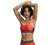 Under Armour Reggiseno Medio Crossback - Venom Rosso/Nero/Bianco - MD