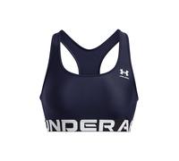Reggiseno sportivo HeatGear® Armour Mid Branded da donna Midnight Blu Marino / Bianco XS