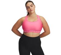 Reggiseno Under Armour Crossback Mid rosa intenso - S