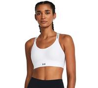 Under Armour Reggiseno sportivo UA Infinity Mid 2.0 Mid Impact da donna Bianco Taglia MD-DD