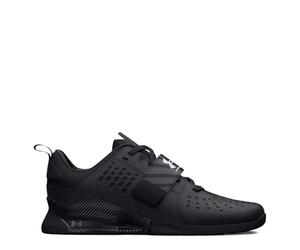 Under Armour Reign Lifter Scarpe da Allenamento - SS24, Nero e Bianco, 43 EU