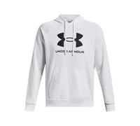 Felpe con cappuccio Under Armour UA Rival Fleece Logo HD-WHT 196884197636 in taglia M EU
