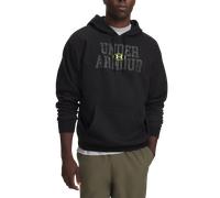 Under Armour Rival Fleece Camo Fill Felpe con cappuccio XL Nero