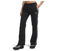 Pantaloni Under Armour Rival Fleece Piped da donna Nero / Bianco S