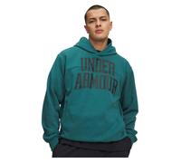 Under Armour Felpa con cappuccio Rival Graphic leggera Uomo Verde S