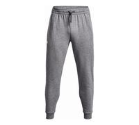 Pantaloni Rival Fleece Joggers di Under Armour da uomo in castlerock, erica chiara/bianco (XXL)