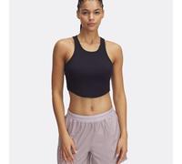 Under Armour Rival Rib Canottiera Donna - Nero, Taglia: L