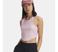 Under Armour Rival Rib Canottiera Donna-rosa in rosa, Taglia: L