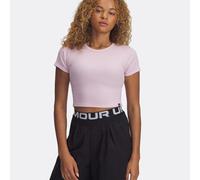 Under Armour Rival Rib Maglietta Donna-Rosa in rosa