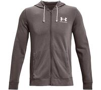 Under Armour Rival Terry Full Zip Maglia in Pile, 176 Fresh Clay, M Uomo