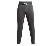 Jogger Under Armour Rival Terry da uomo Castlerock Light Heather / Onyx Bianco S