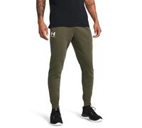 Under Armour Rival Terry Joggers Pantaloni, (390) Verde Marino Od / / Onice Bianco, Large Uomo