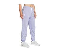 Under Armour Rival Terry Pant Donna Pantalone da Allenamento Viola M