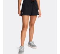 Under Armour Rival Terry Pantaloncino Attillato Donna in nero, Taglia: XS