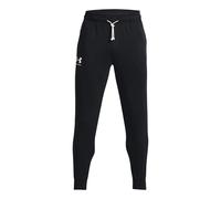 Pantaloni Under Armour Rival Terry Jogger da uomo, nero/bianco anice (M)