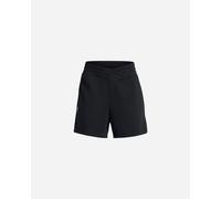 Under Armour Rival Terry W - Pantaloncini - Donna - Nero M