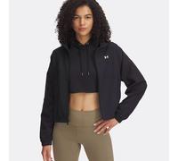 Under Armour Rival Woven Giacca Da Allenamento Donna - Nero, Taglia: L