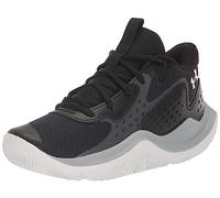 Under Armour Scarpa da Basket Jet '23 per Bambini Grade School, (004) Nero/Grigio Corvino/Bianco, 6.5 Big Kid