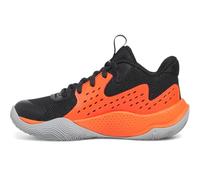 Under Armour Scarpa da basket unisex per bambini pre-scuola Jet '23, (006) Nero/Rosso Ares/Grigio Mod, 12 Little Kid