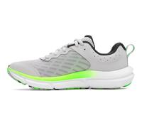 Under Armour UA Bgs Assert 10, Scarpe da Ginnastica Bambini e Ragazzi, MOD Grigio Nero Hyper Verde, 37.5 EU