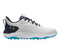Under Armour Scarpe da golf da uomo Drive Pro Clone, senza tacchetti, grigio chiaro/navy