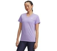 Under Armour Scollo a V a Maniche Corte da Donna, (538) Trasparente/Bianco, M