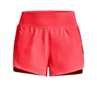 Under Armour Shorts Sportivi 2 In 1 Train Ghl Rosso Donna L