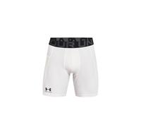 Under Armour Shorts Sportivi HeatGear Compression Bianco Uomo M