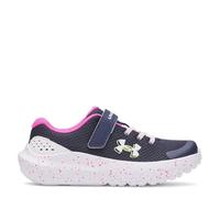 Under Armour Sneaker da ragazza con chiusura alternativa Surge 4, (410) Blu navy mezzanotte/rosa ribele/bianco, 11 Little Kid