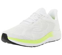 Under Armour Sneaker UA Charged Pursuit 4 Bl da Uomo, Bianco Alta Vis Giallo Halo Grigio, 44.5 EU