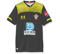 Under Armour Southampton FC - Maglia da Trasferta da Ragazzo, Bambino, Maglia, 1332248-010, Grigio Corto/Sbiancato (010), XS
