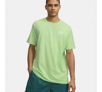 Under Armour Sportstyle Left Chef Maglietta Uomini - verde, bianco