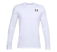 Under Armour Sportstyle Left Chest LS - maglia tecnica a maniche lunghe - uomo 2XL White man