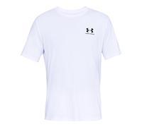 Under Armour UA Sportstyle LC SS Maglietta, Bianco, M Uomo