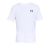 Under Armour Sportstyle Left Chest Maglietta Uomini - Bianco, Nero, Taglia: L
