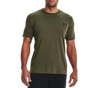 Men's Left Chest Logo T-Shirt Green/Black/Black S S
