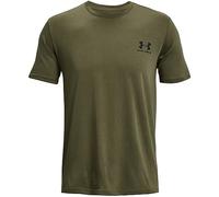 Under Armour Sportstyle Left Chest Short-Sleeve T-Shirt Maniche Corte Graph, (390) Marine Od Green/Black/Black, 3XL Uomo