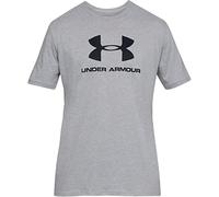 Under Armour Maglietta Uomo CC Sportstyle Logo Grigio (True Gray Heather/Black/Graphite 025) XL