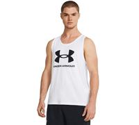 Canotta Under Armour Logo da uomo Bianco / Nero XXL
