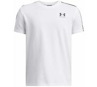 Under Armour Sportstyle Taped Jr - T-shirt - ragazzo YXL White junior Recycled Polyester