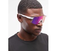 Under Armour Sunglasses - Grid Pro - Occhiali da sole a mascherina bianchi con lenti rosa-Bianco One Size