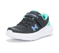 Under Armour Surge 4 Bambini, 004 Nero Cometa Verde Virtuale Viola, 10.5 Toddler