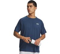 T-shirt Under Armour Tech Textured manica corta blu oceano - L