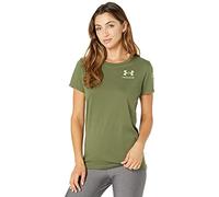 Under Armour T-Shirt con Bandiera della libertà Manica Corta Donna